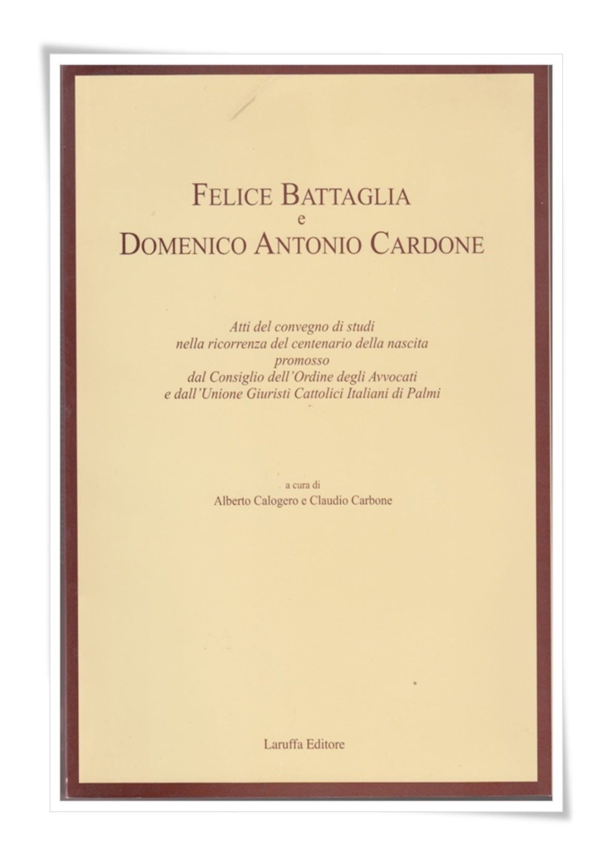 DOMENICO ANTONIO CARDONE FILOSOFO