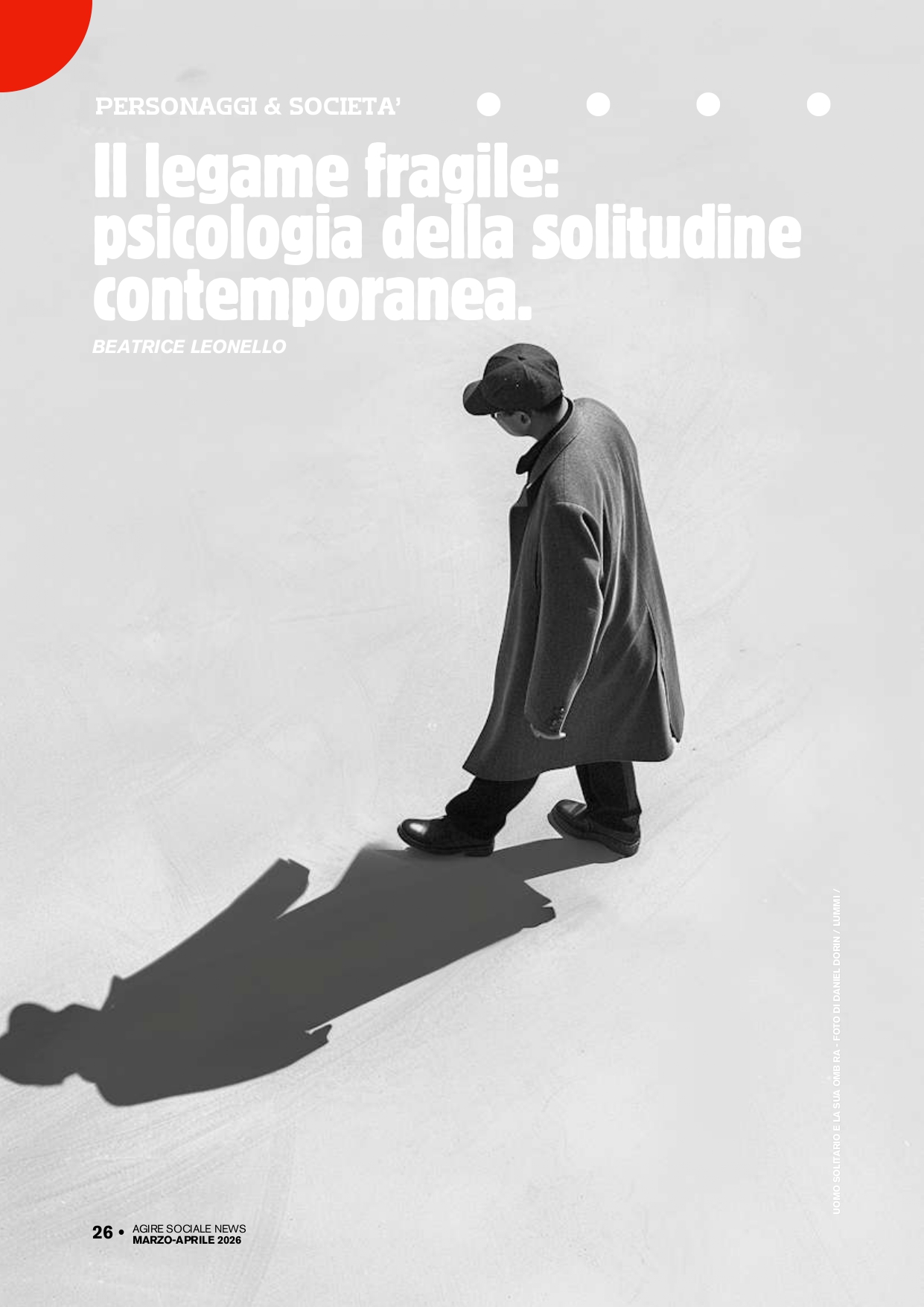 IL LEGAME FRAGILE: PSICOLOGIA DELLA SOLITUDINE CONTEMPORANEA