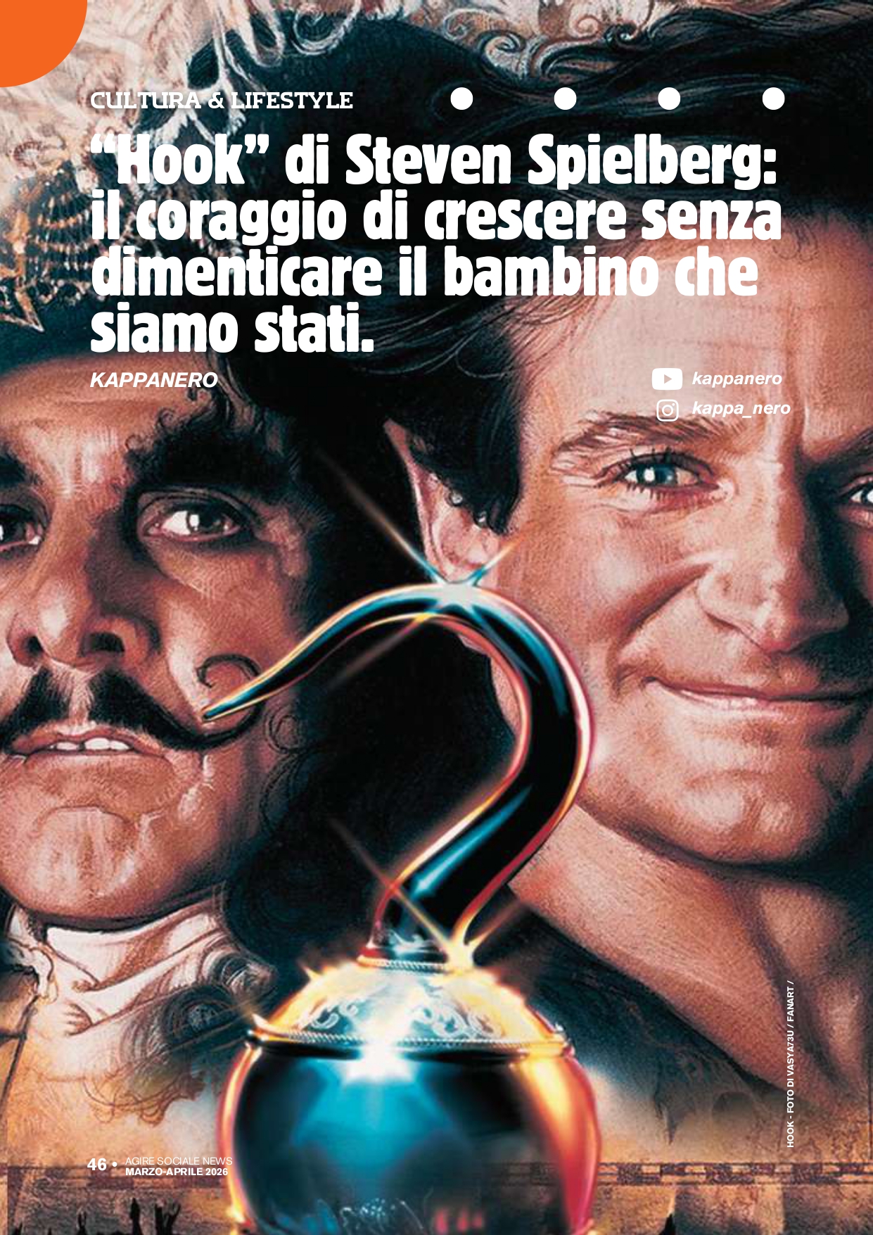 “HOOK” DI STEVEN SPIELBERG: IL CORAGGIO DI CRESCERE SENZA DIMENTICARE IL BAMBINO CHE SIAMO STATI